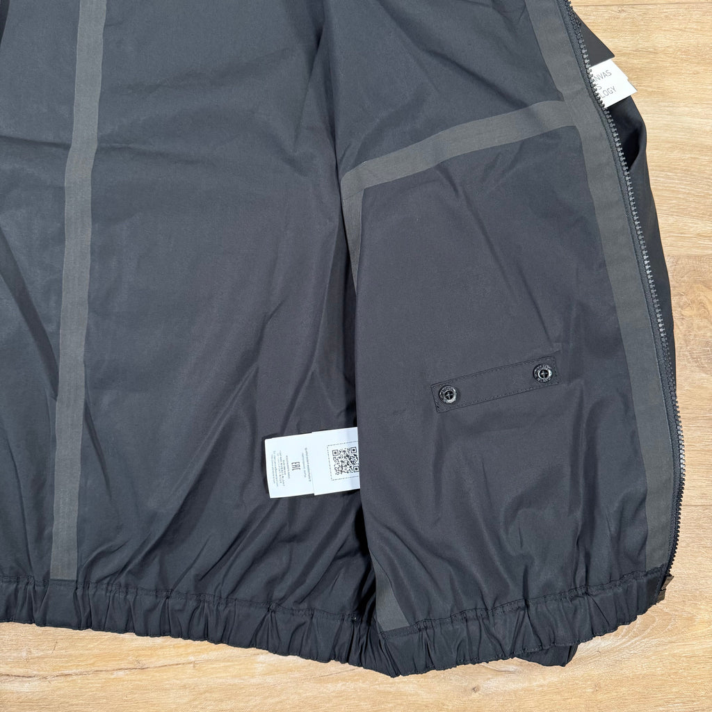 Stone Island Supima Canvas Jacket in Black -Usfansport