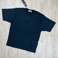 Stone Island Embroidered T-Shirt - Navy -Usfansport