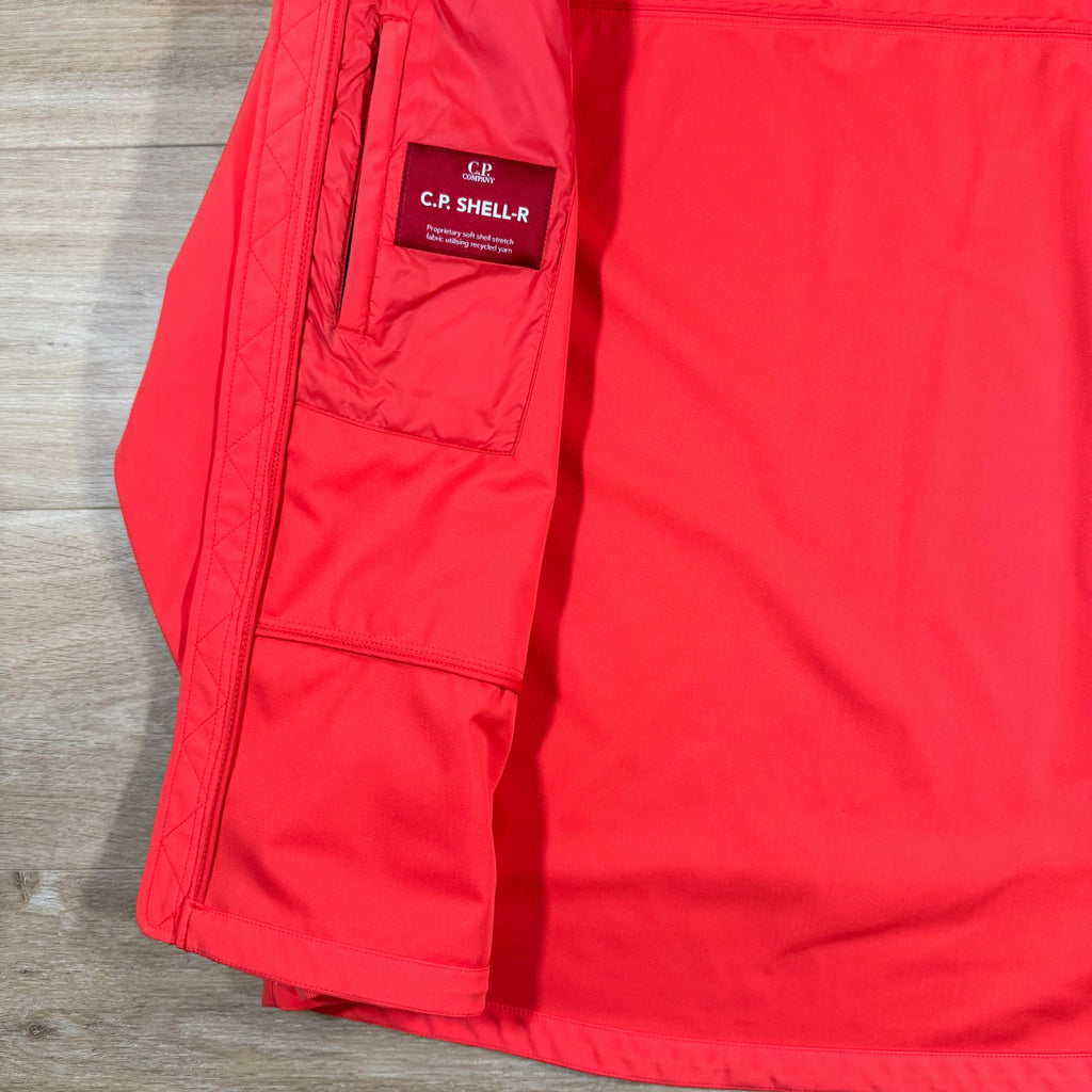CP Company Shell-R Goggle Jacket in Poinciana Orange -Usfansport