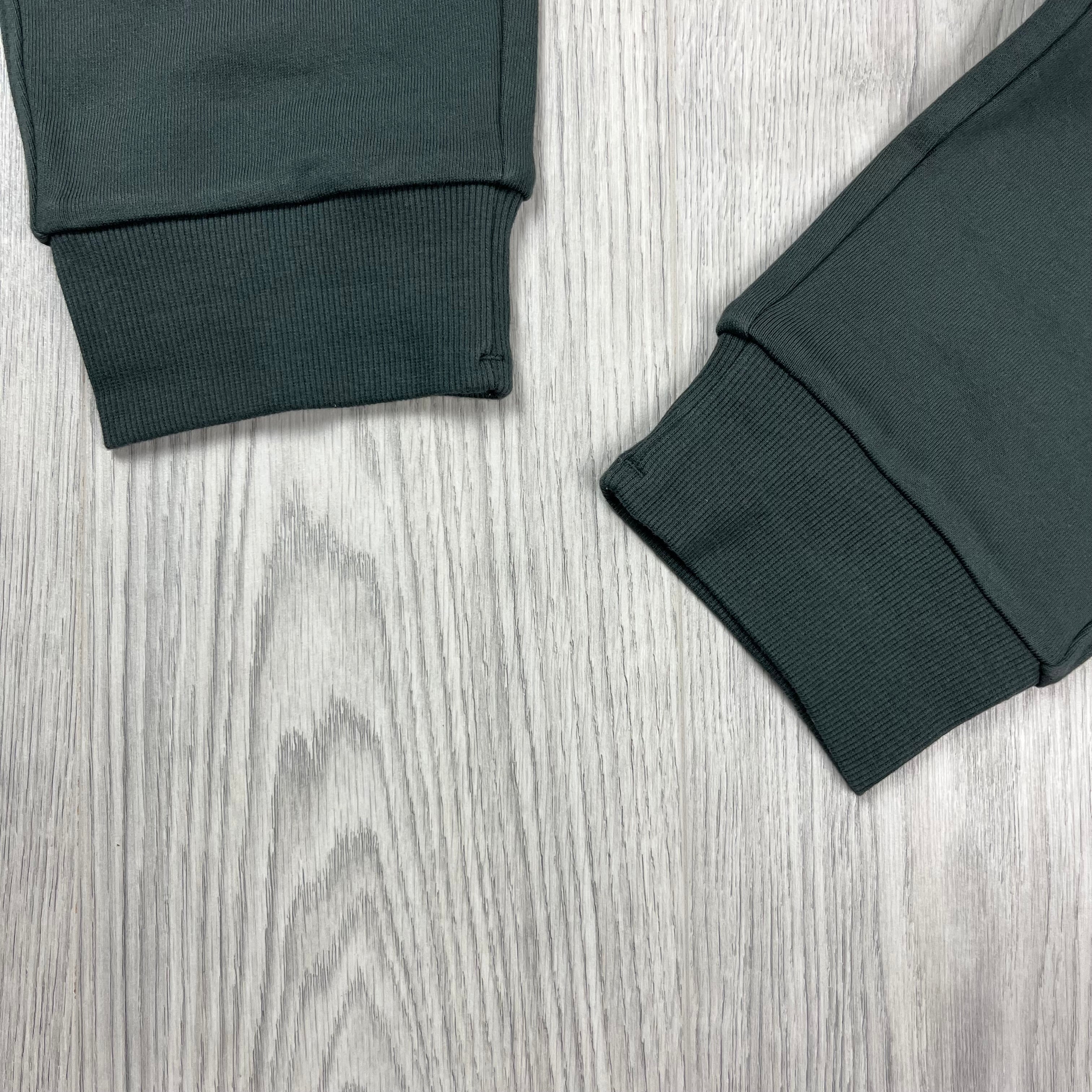 CP Company Raised Fleece Sweatpants - Dark Shadow -Usfansport