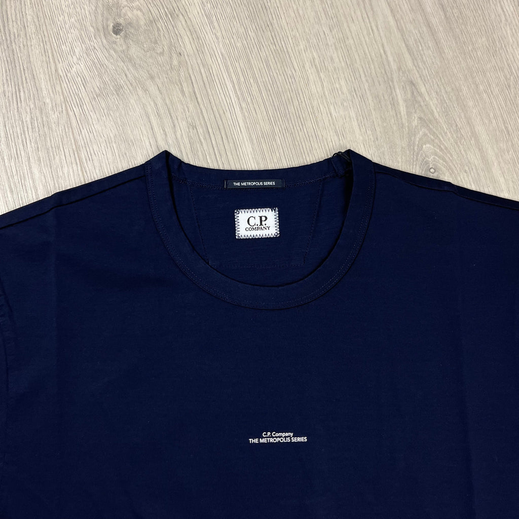 CP Company Metropolis T-Shirt - Navy -Usfansport