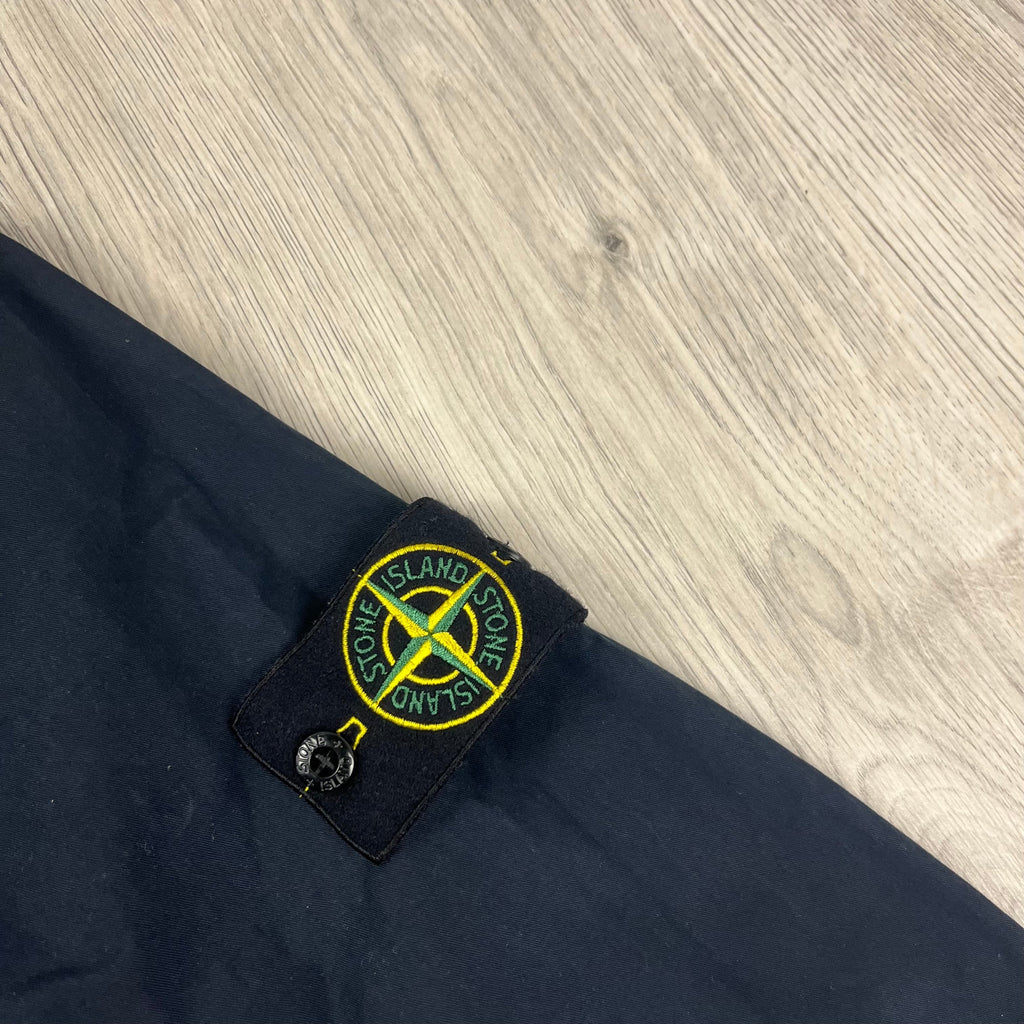 Stone Island Zip Overshirt - Navy -Usfansport
