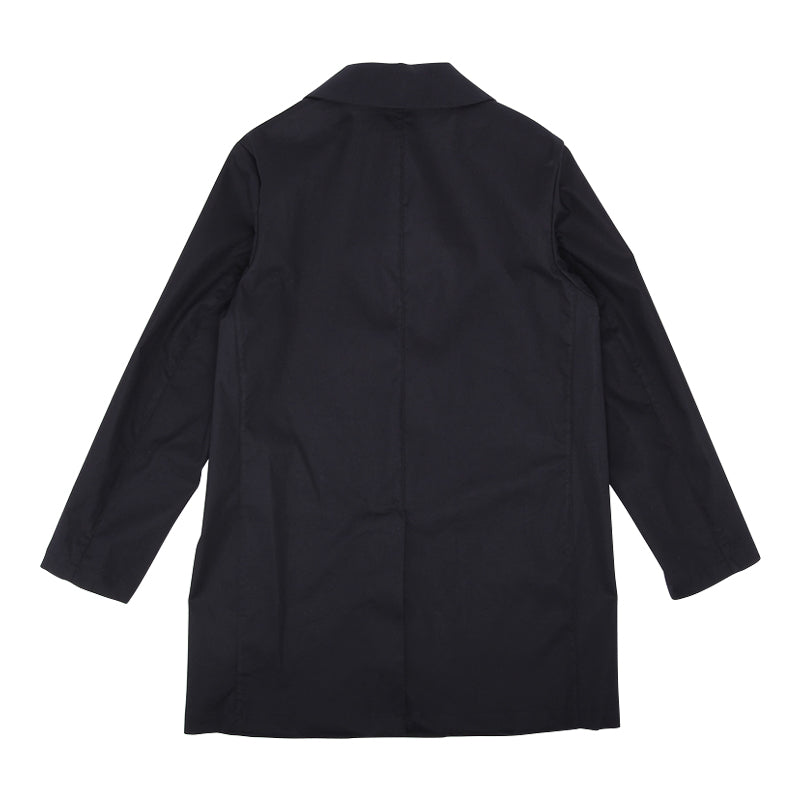 Mackintosh Cambridge Jakke i Regntech Bomuld I Navy