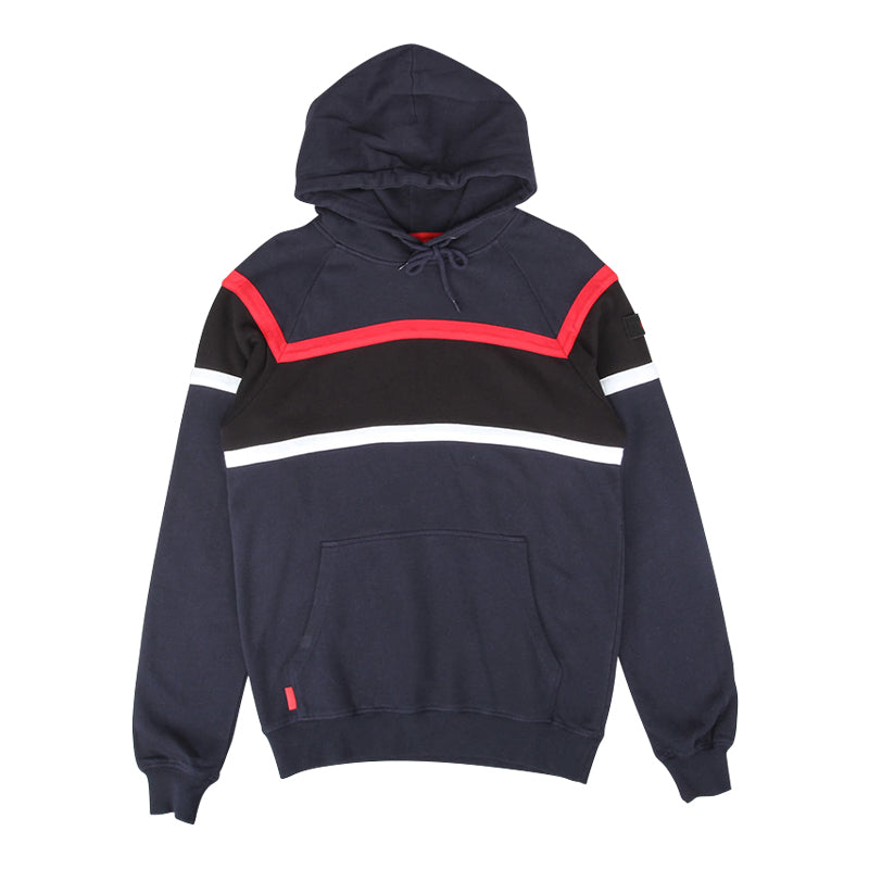 Le Fix Panel Hoodie I Navy