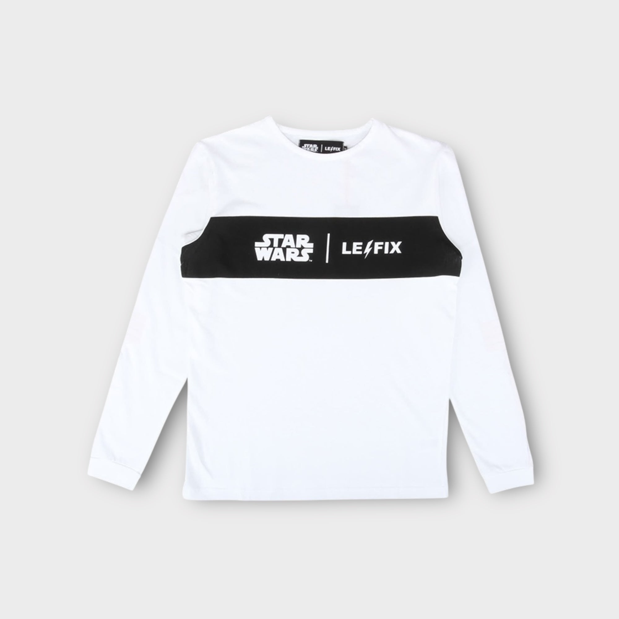Le Fix X Star Wars Collab Logo Longsleeve I Hvid