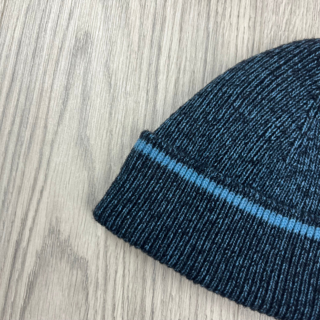 CP Company Patch Beanie - Aegean Blue -Usfansport