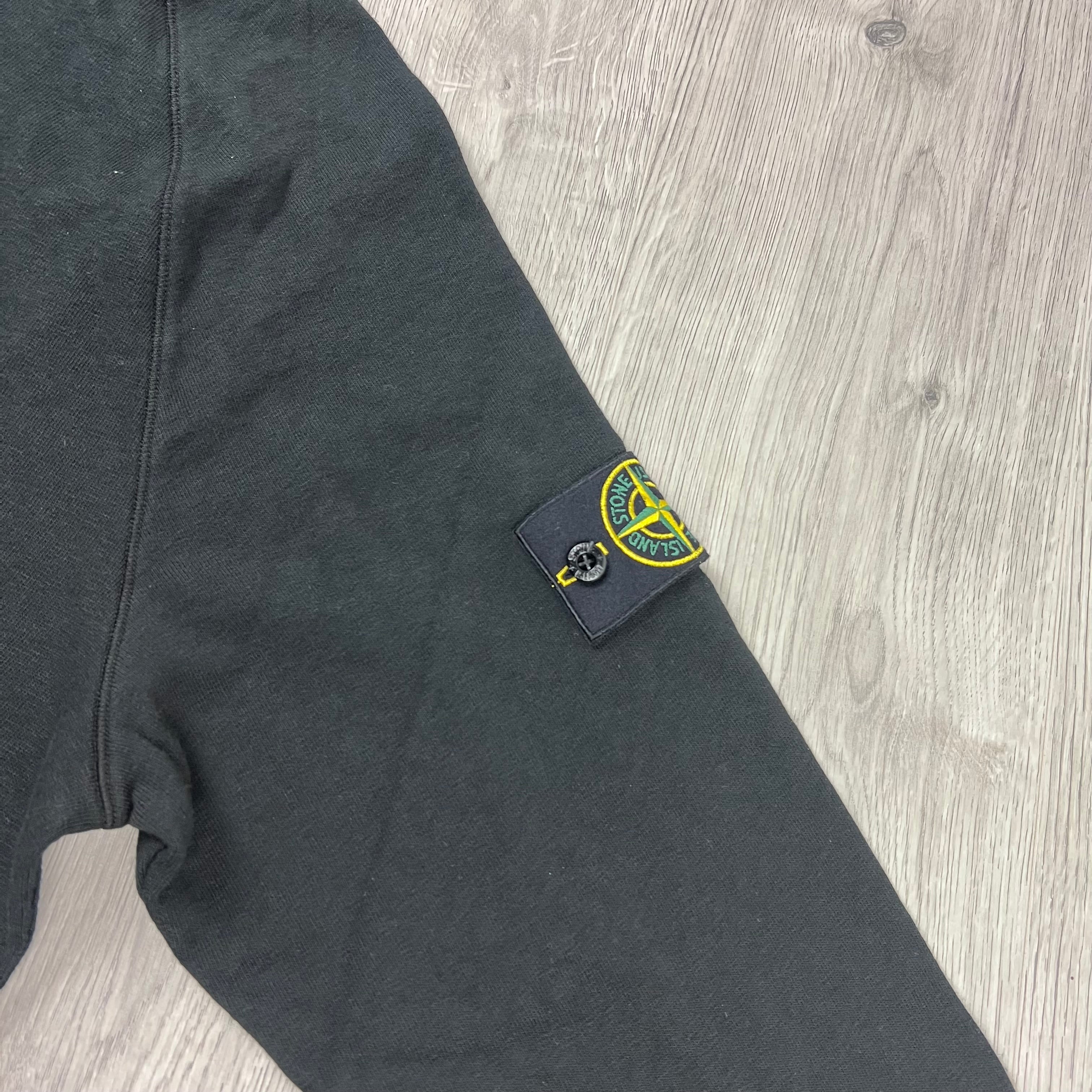 Stone Island Dyed Hoodie - Black -Usfansport