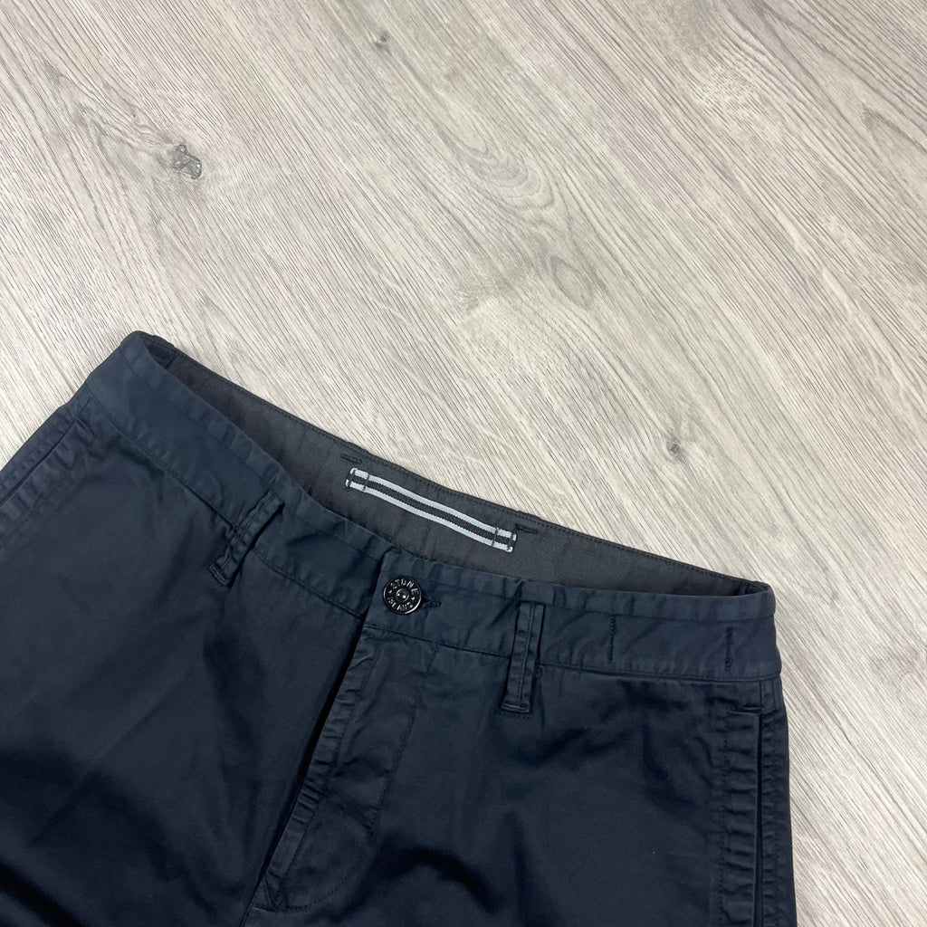 Stone Island Cargo Trousers - Navy -Usfansport