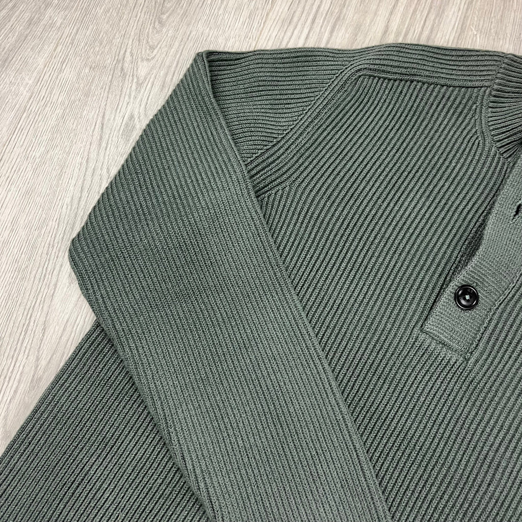 CP Company Knit Fleece - Gunmetal -Usfansport