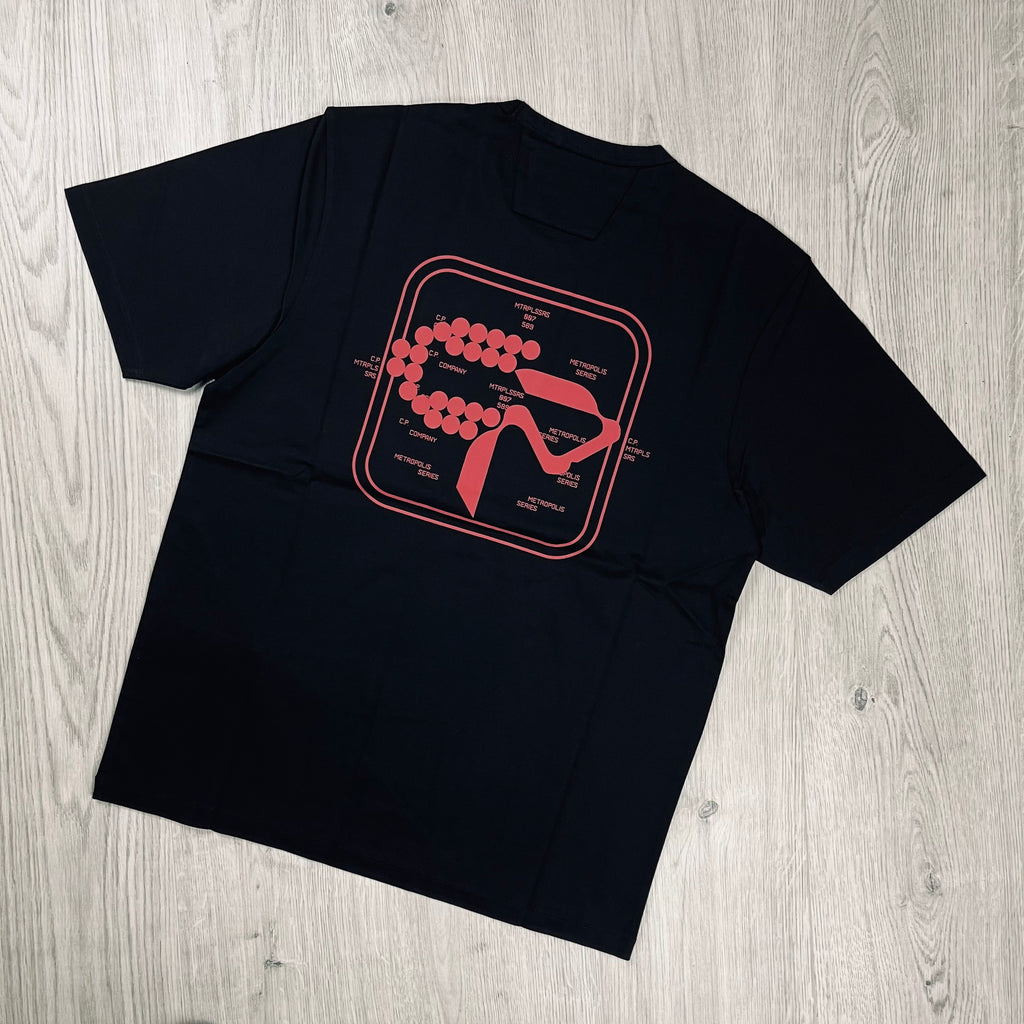 CP Company Metropolis T-Shirt - Black -Usfansport