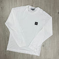 Stone Island Long Sleeve T-Shirt - White -Usfansport