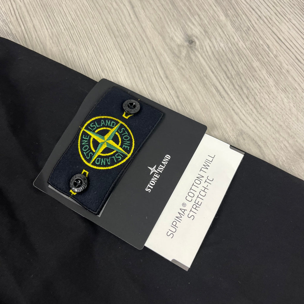 Stone Island Supima Jacket - Black -Usfansport