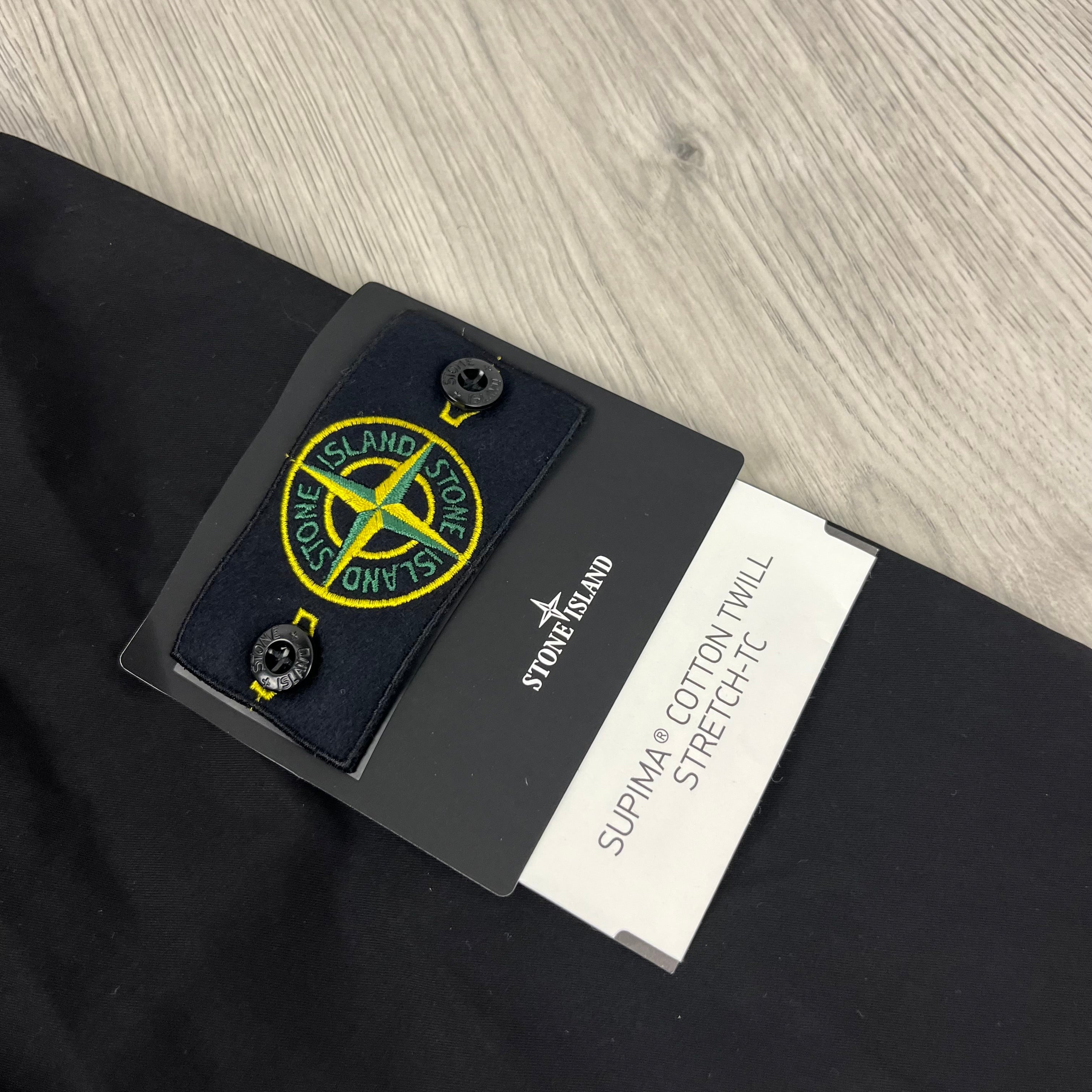 Stone Island Supima Jacket - Black -Usfansport