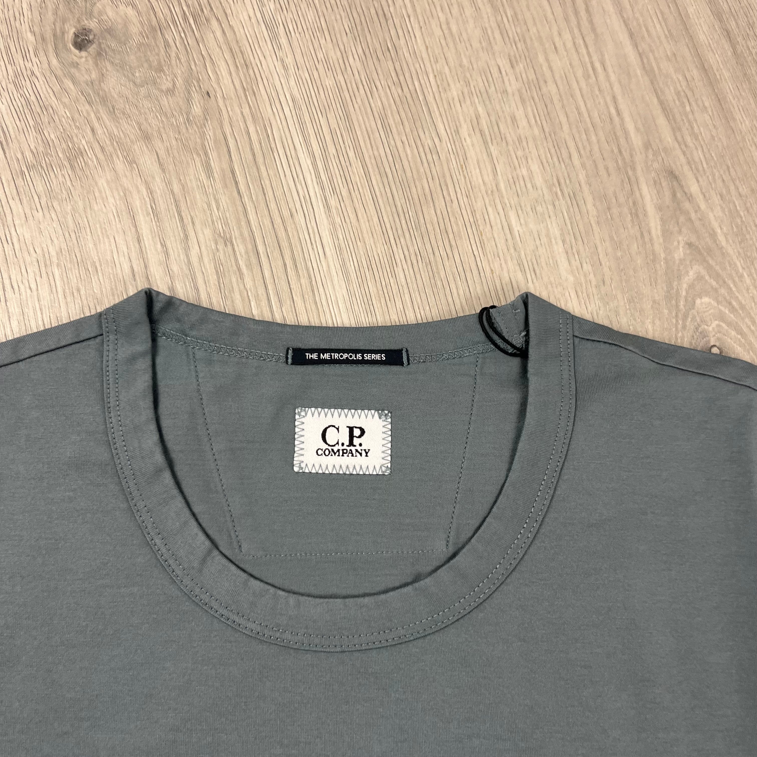 CP Company Metropolis T-Shirt - Grey -Usfansport