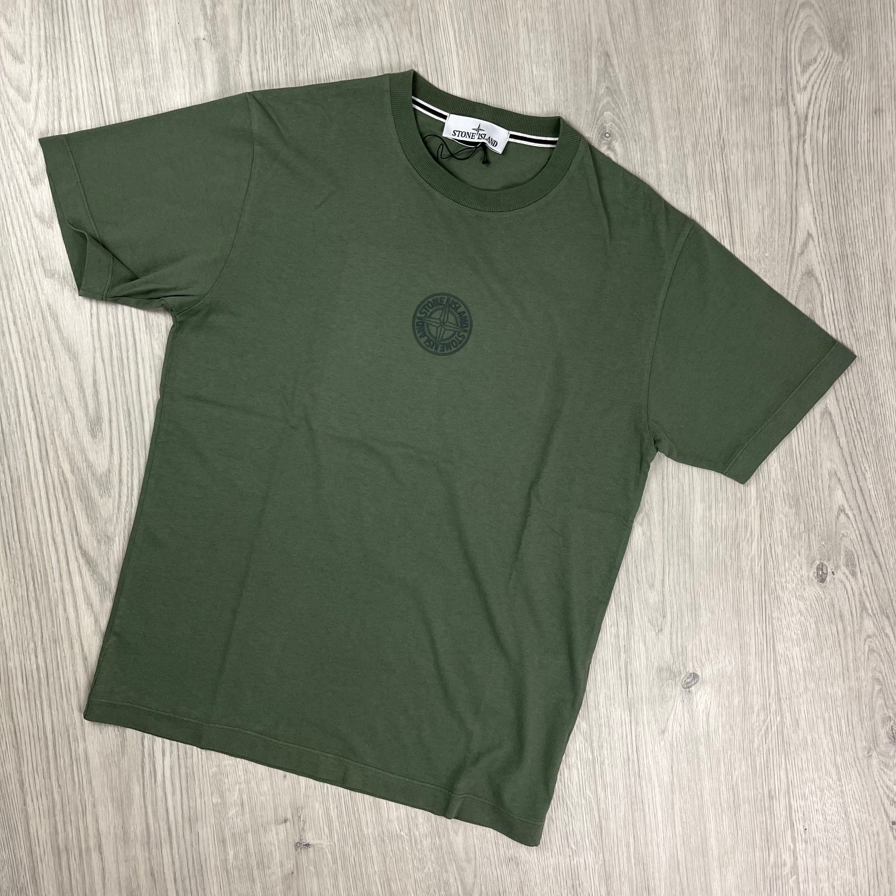 Stone Island Printed T-Shirt - Musk -Usfansport