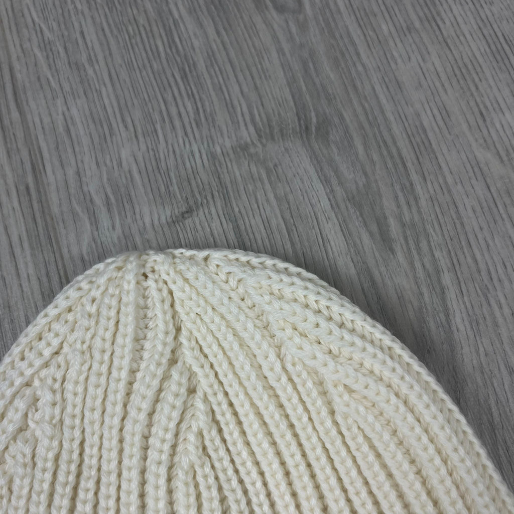 CP Company Goggle Beanie - White -Usfansport