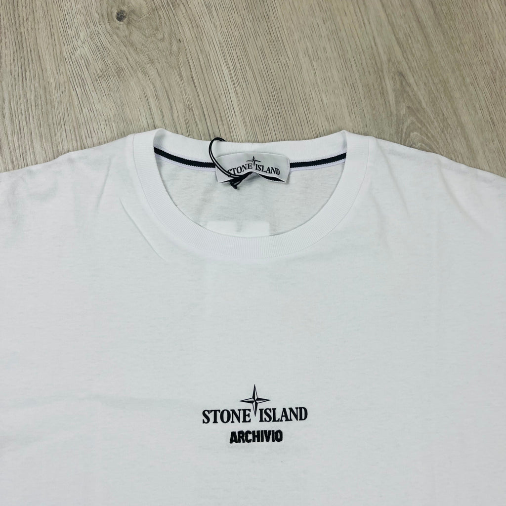 Stone Island Archivio T-Shirt - White -Usfansport