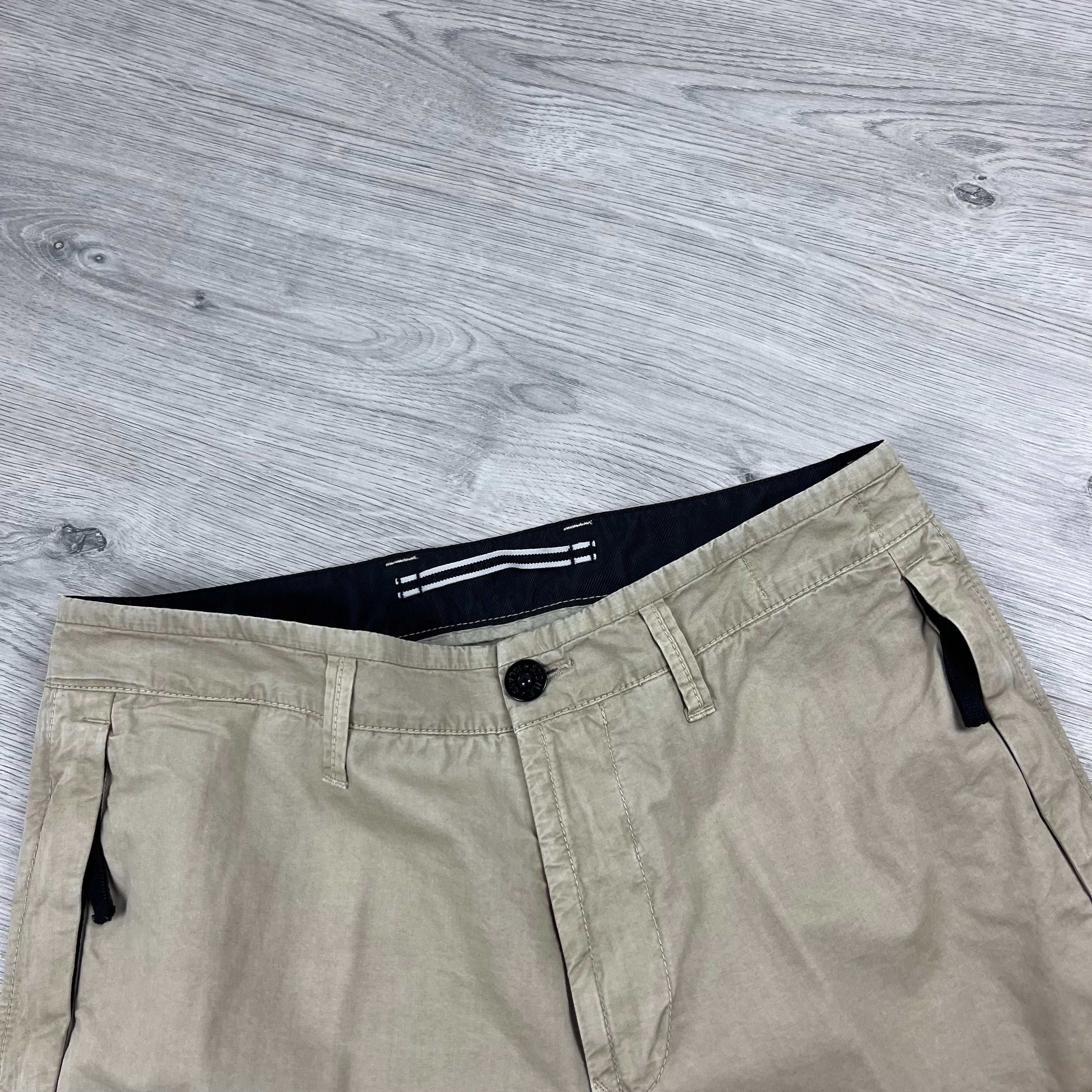 Stone Island Cargo Trousers - Sand -Usfansport