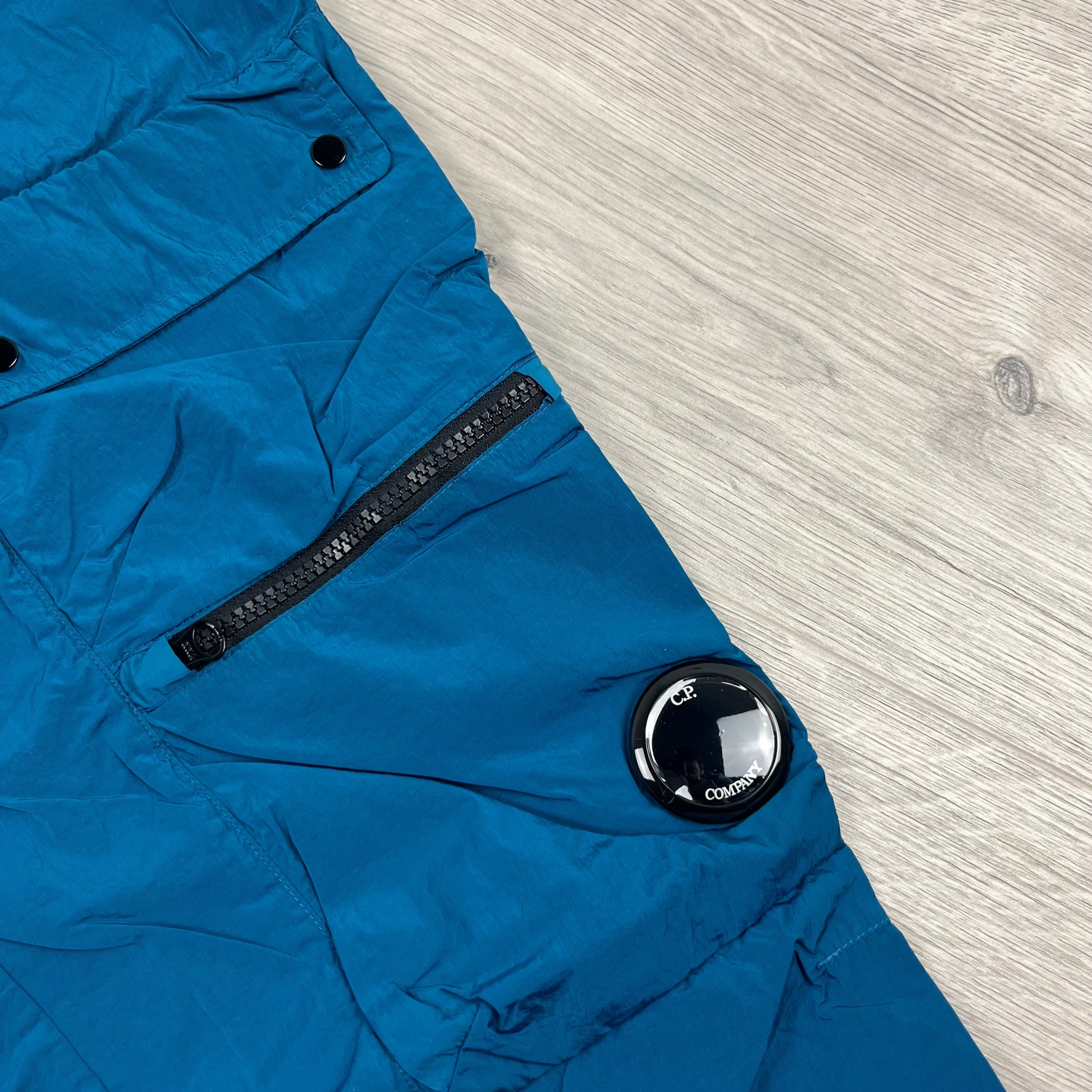 CP Company Chrome Cargo Trousers - Ink Blue