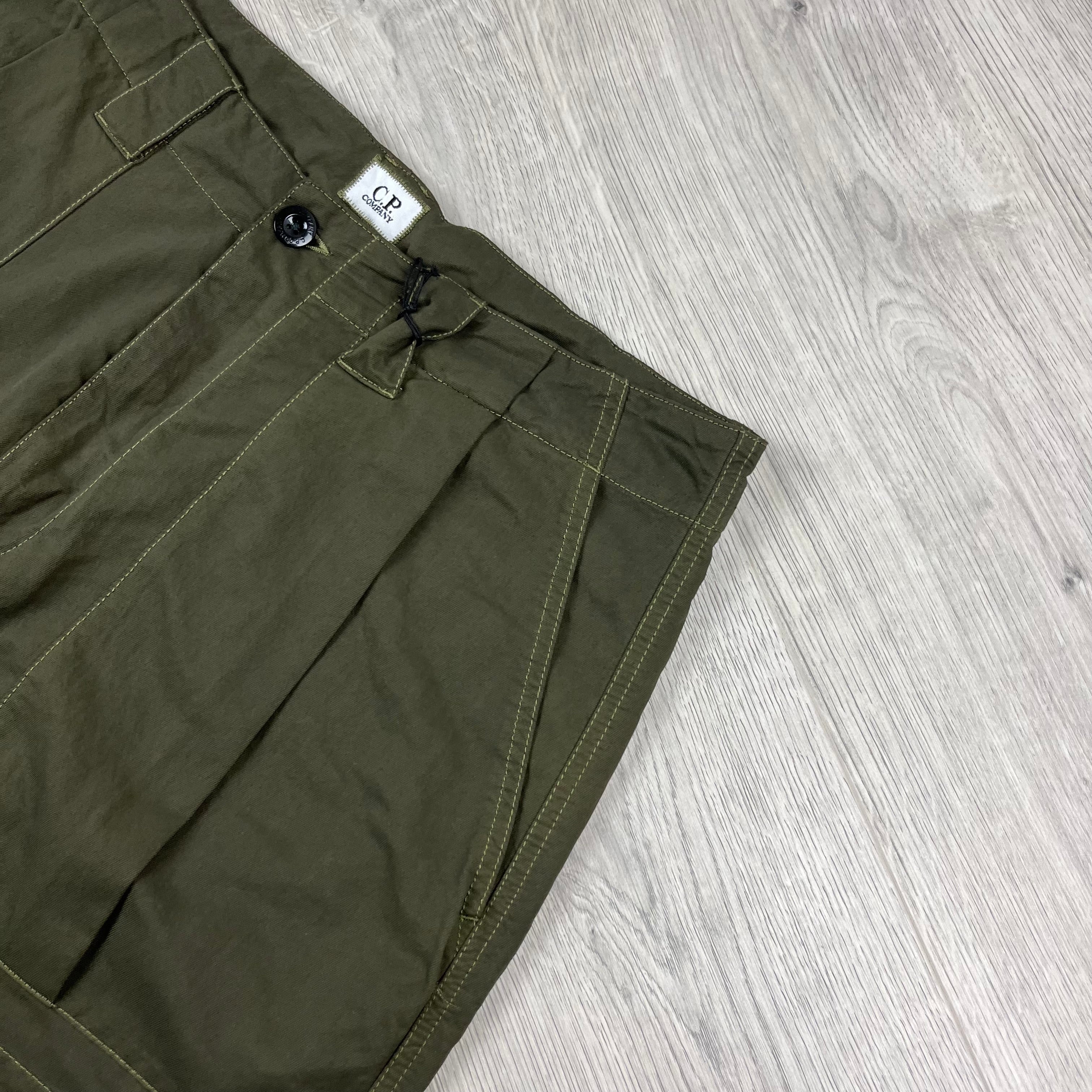 CP Company Loose Trousers - Ivy Green -Usfansport