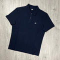 CP Company Piquet Polo Shirt - Navy -Usfansport