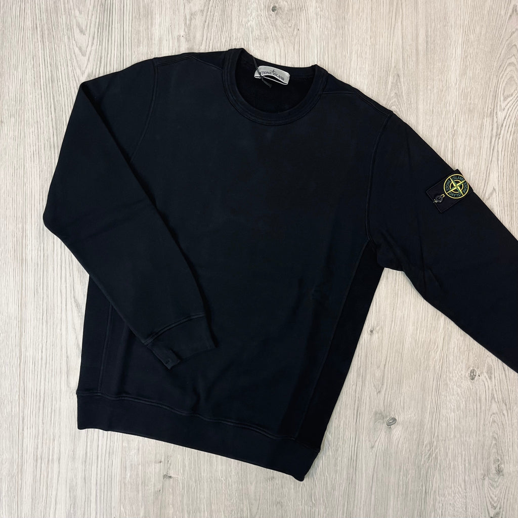 Stone Island Dyed Sweatshirt - Black -Usfansport