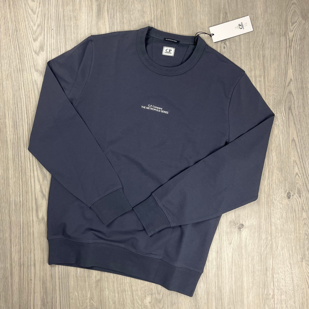 CP Company Metropolis Sweatshirt - Ombre Blue -Usfansport