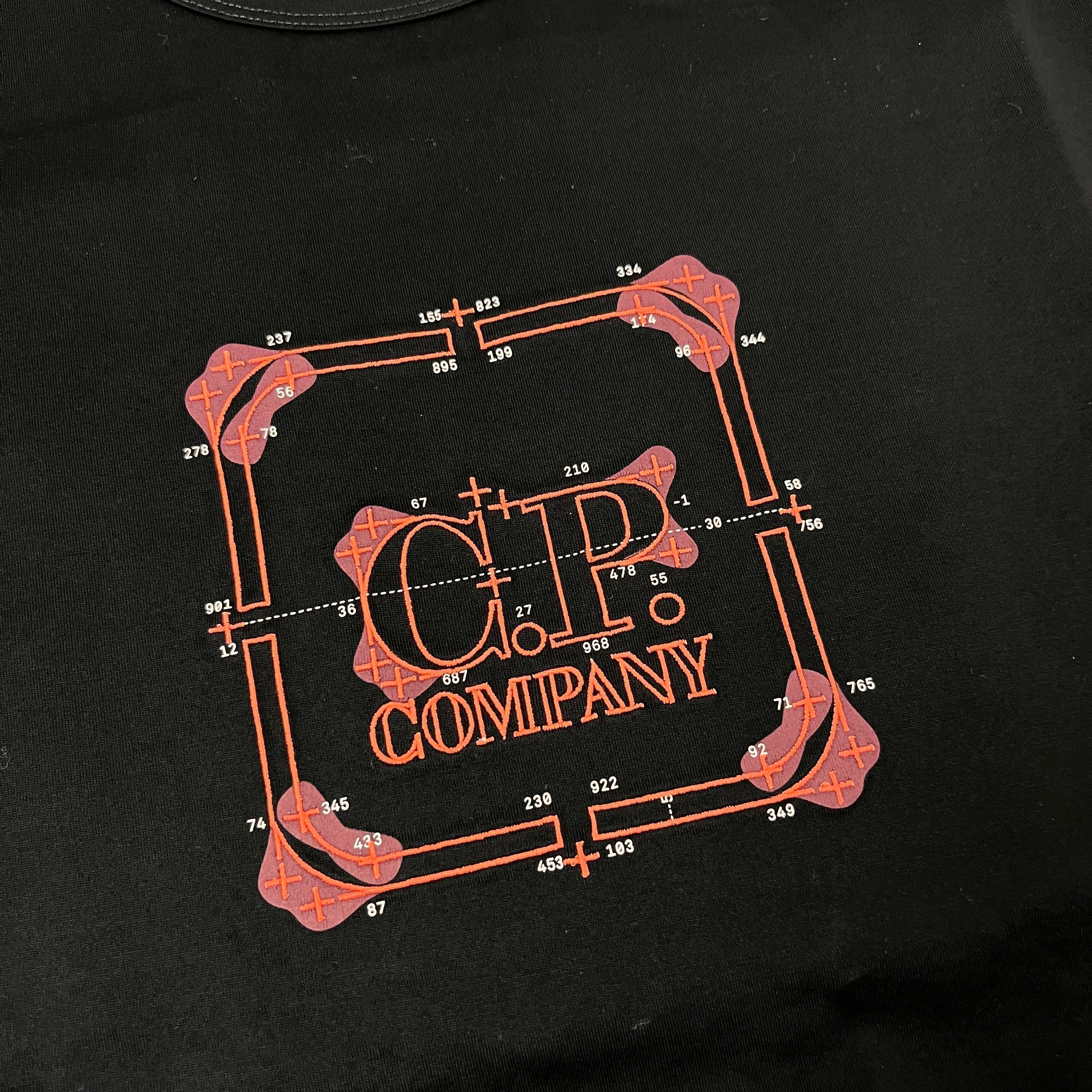 CP Company Metropolis T-Shirt - Black -Usfansport