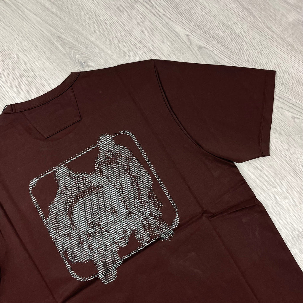 CP Company Metropolis T-Shirt - Rum Raisin -Usfansport