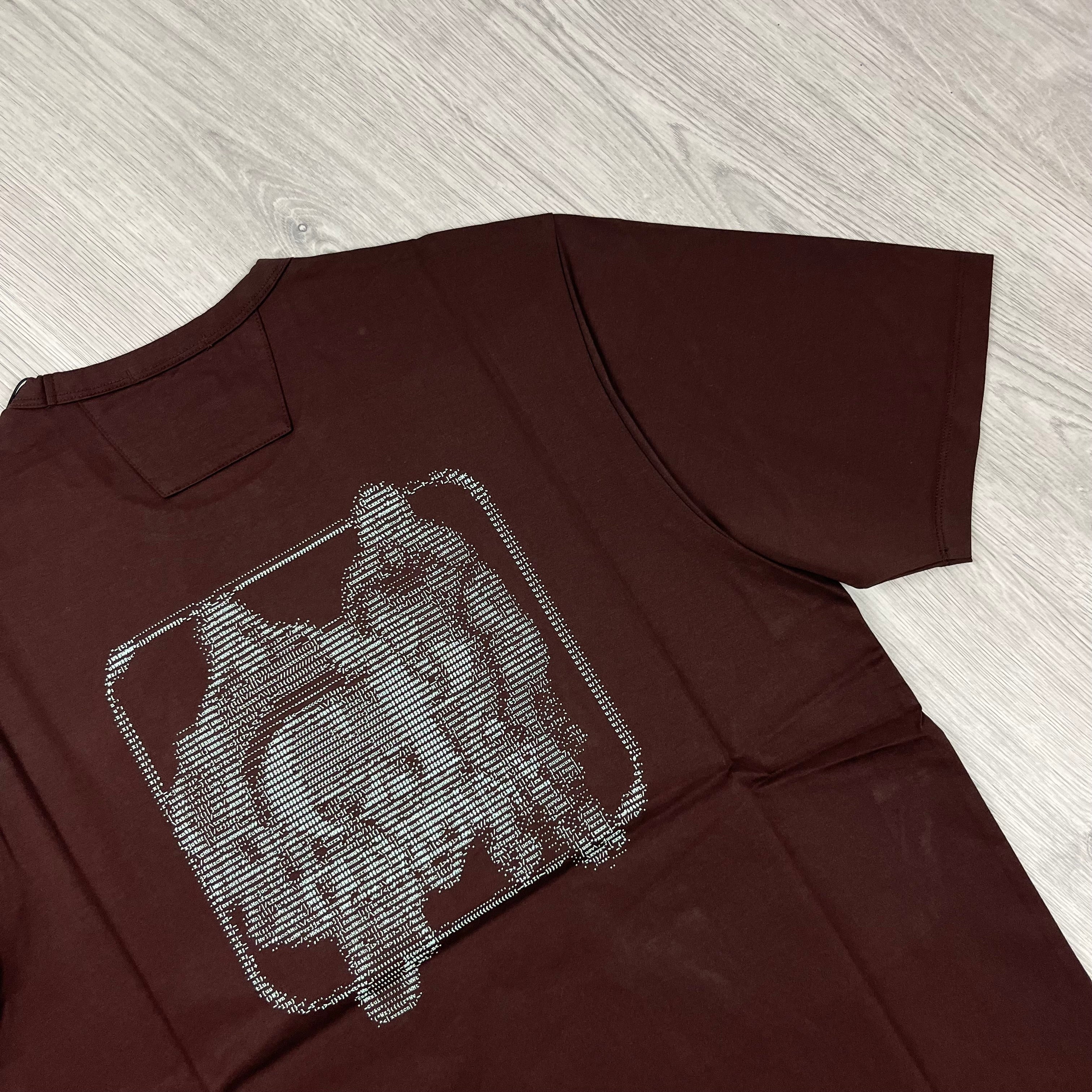 CP Company Metropolis T-Shirt - Rum Raisin -Usfansport