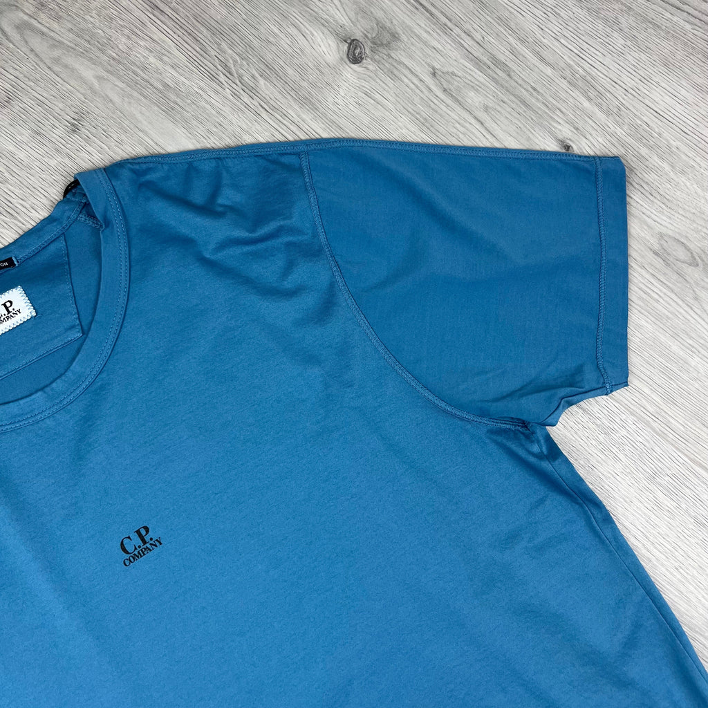 CP Company Patch T-Shirt - Aegean Blue -Usfansport