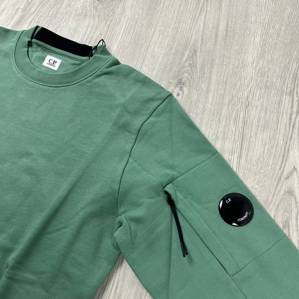 CP Company Raised Fleece Sweatshirt - Green Bay -Usfansport
