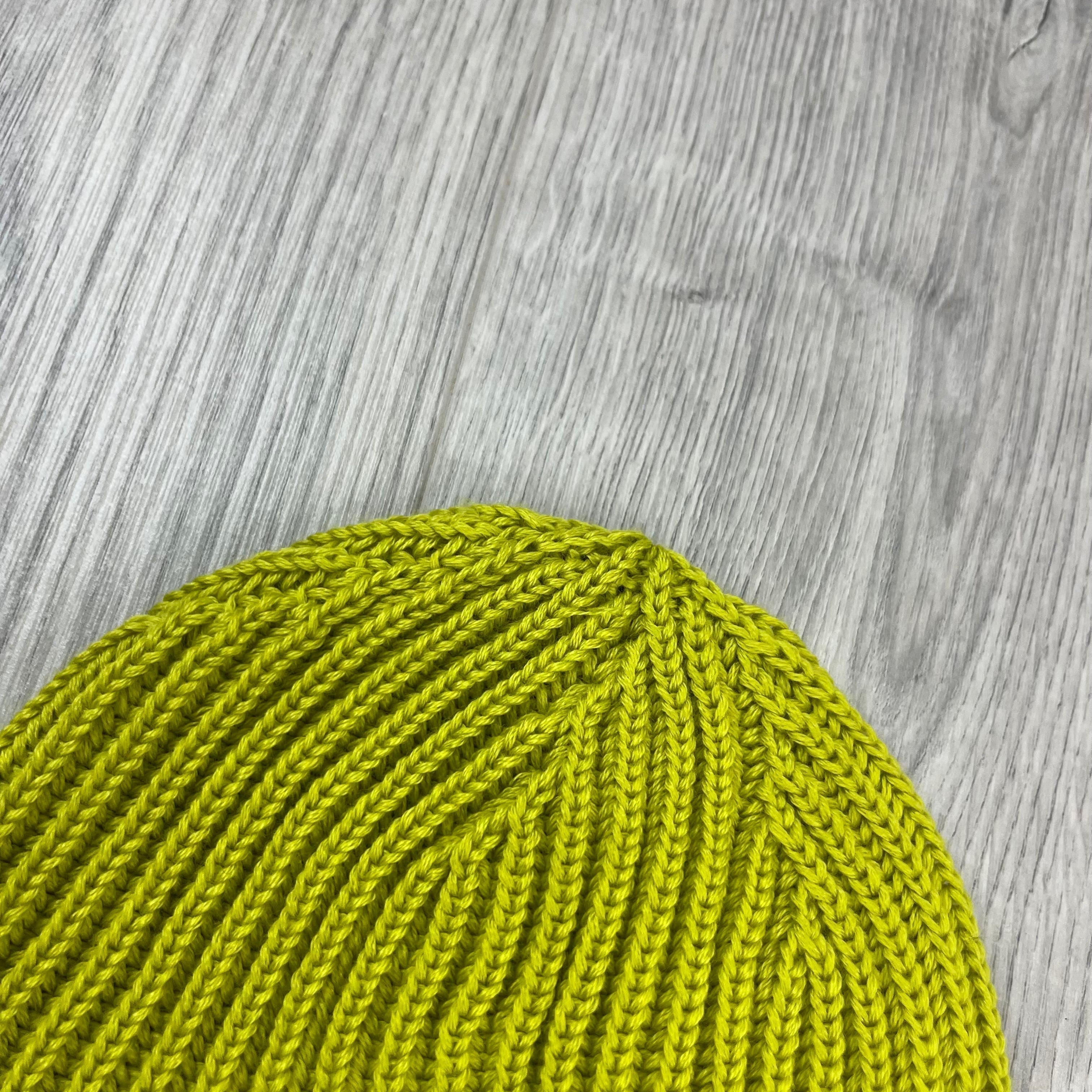 CP Company Goggle Beanie - Green Sheen -Usfansport