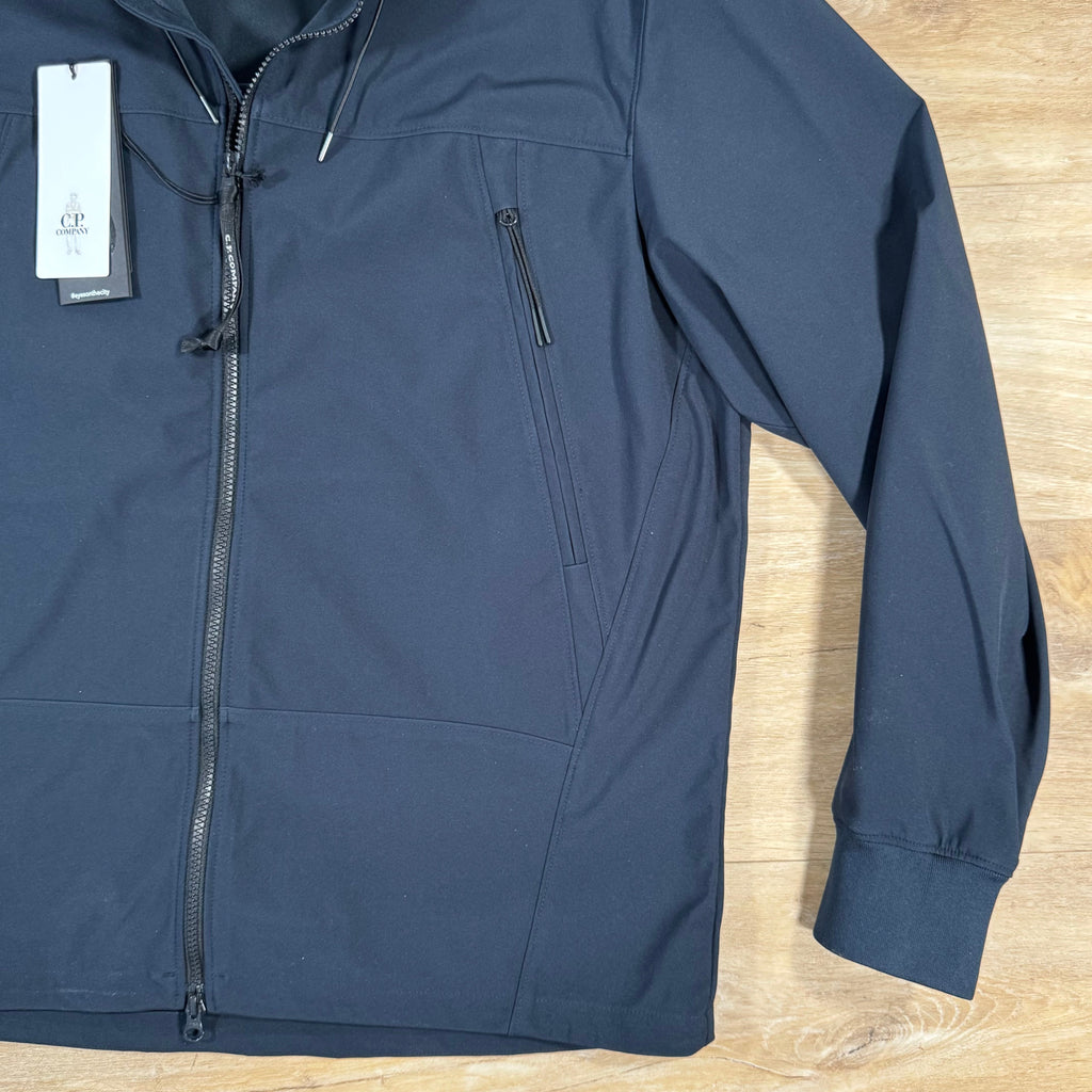 CP Company Shell-R Goggle Jacket in Navy -Usfansport