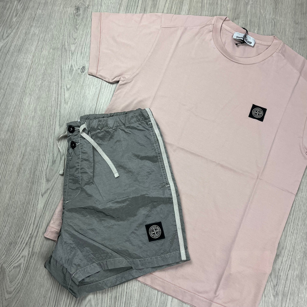 Stone Island Holiday Set - Rose/Pearl -Usfansport