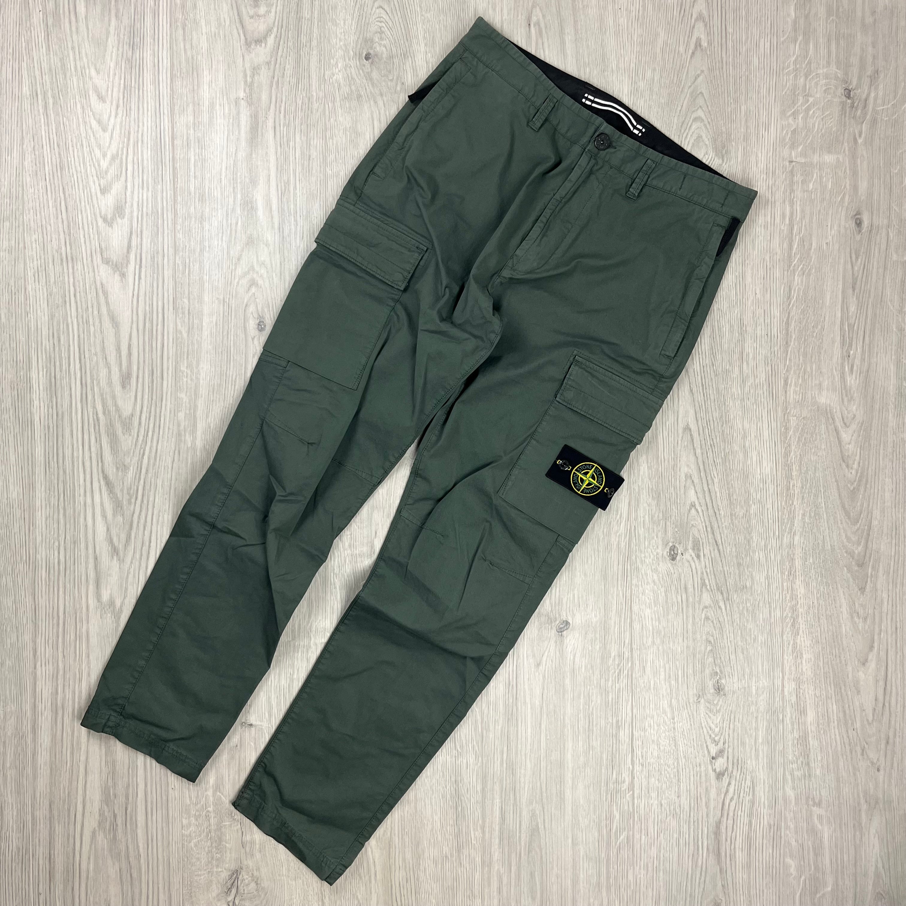 Stone Island Cargo Trousers - Musk -Usfansport