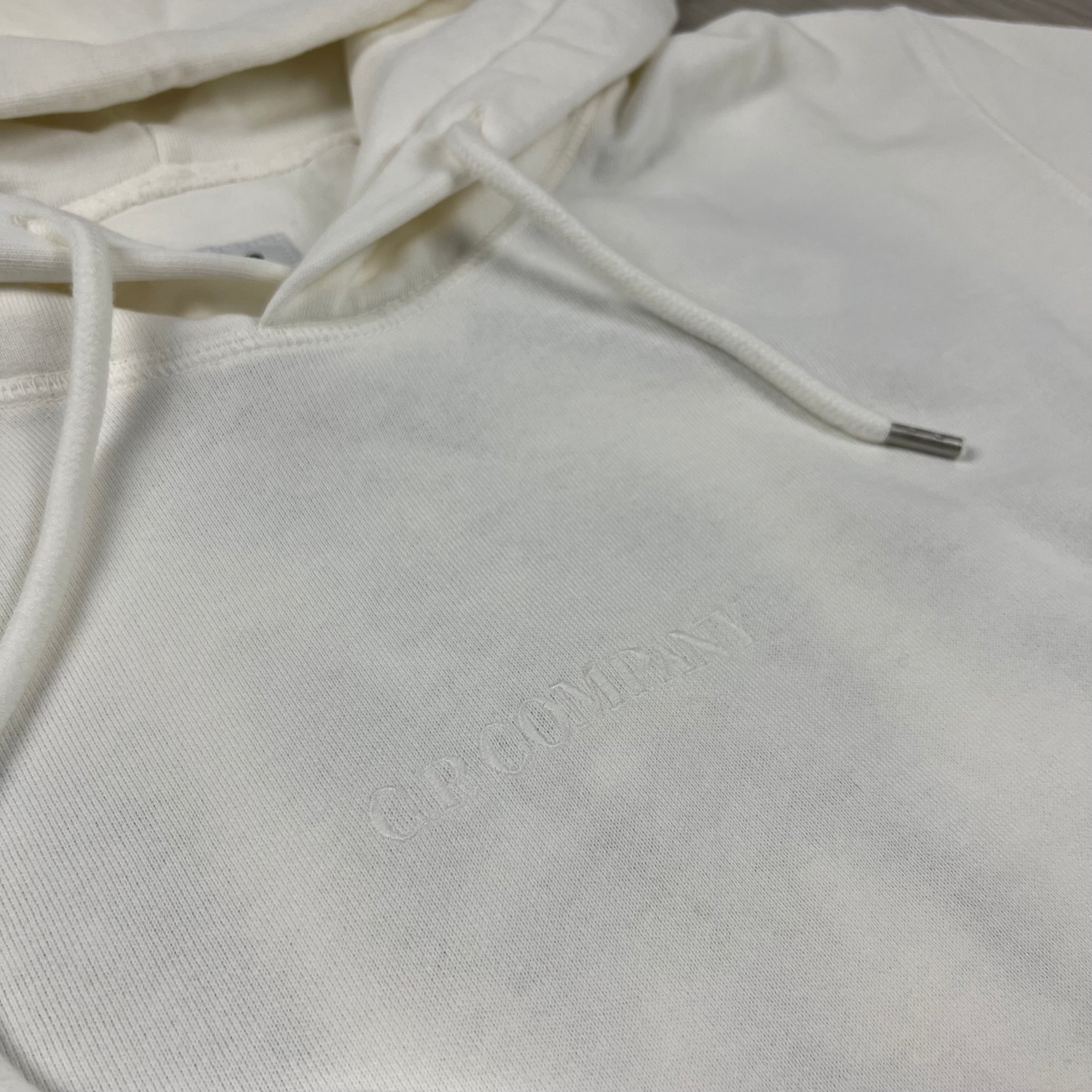CP Company Graphic Hoodie - White -Usfansport