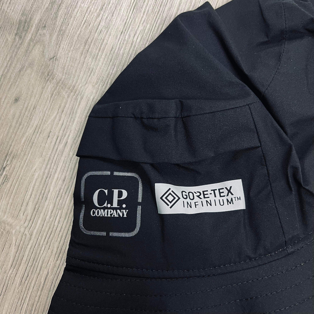 CP Company Metropolis Bucket Hat - Black -Usfansport