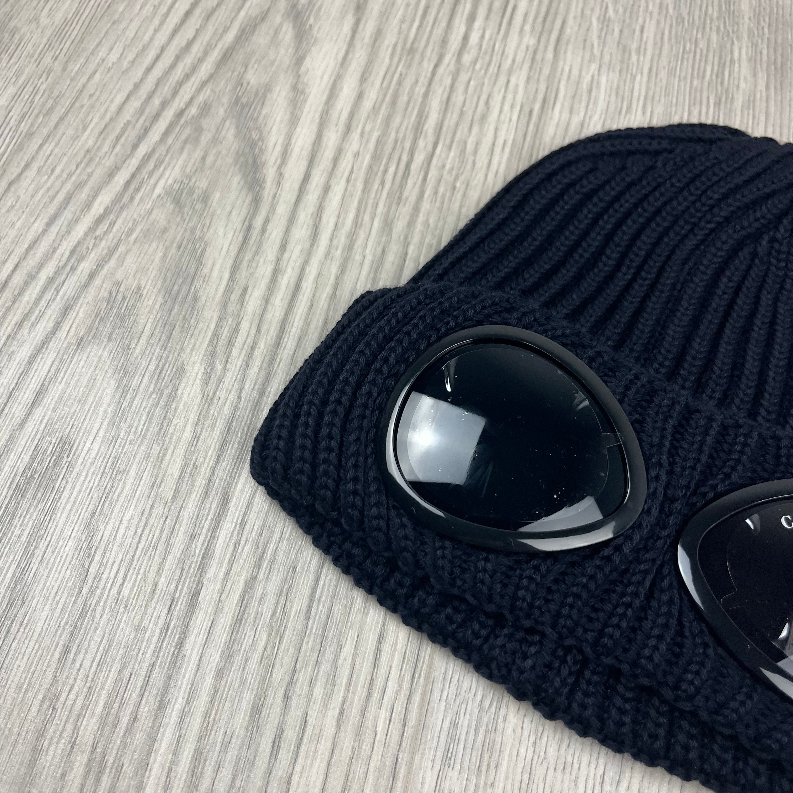 CP Company Goggle Beanie - Navy -Usfansport