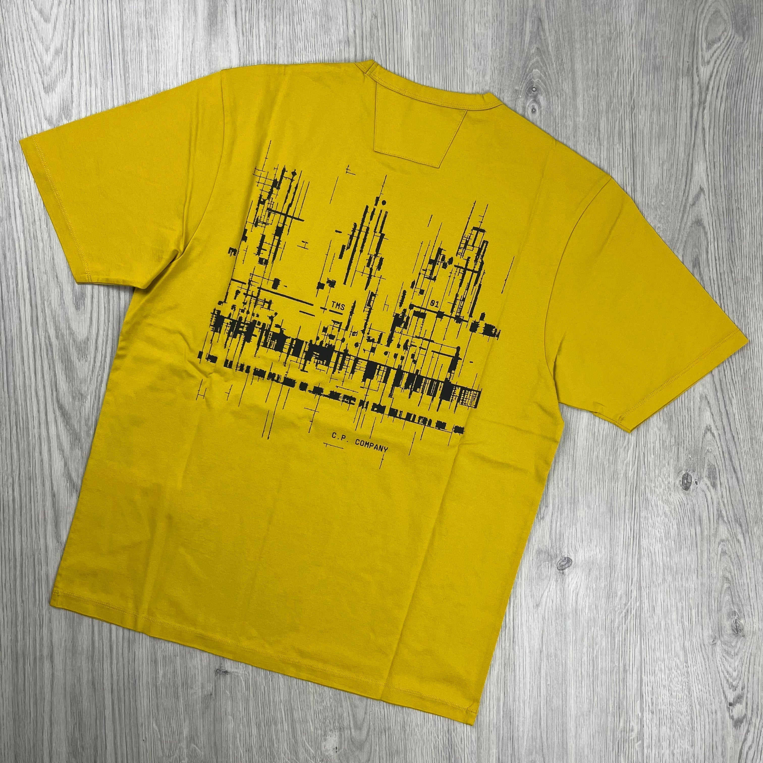 CP Company Metropolis T-Shirt - Yellow -Usfansport