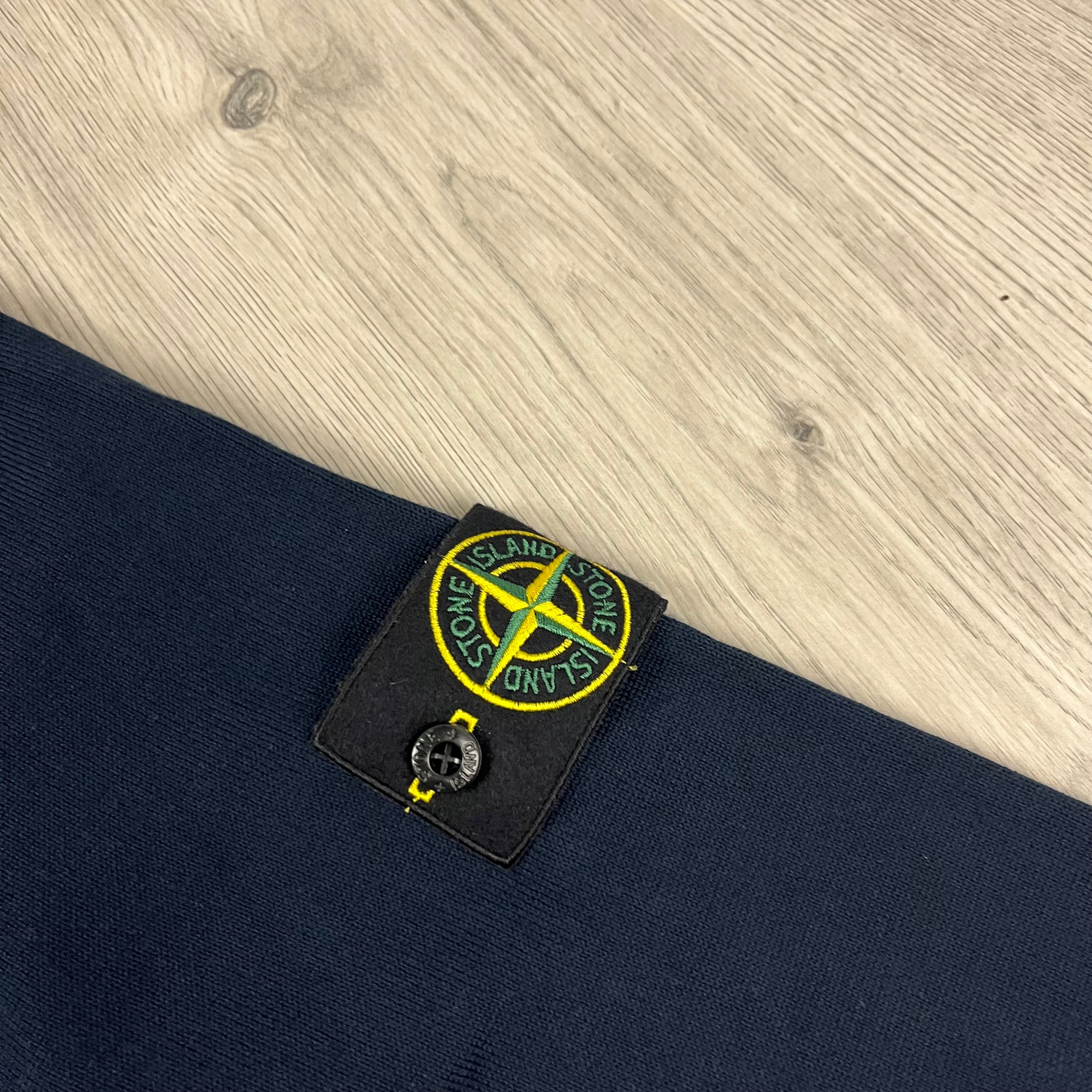 Stone Island Knit Sweatshirt - Navy -Usfansport