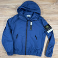 Stone Island Supima Canvas Jacket in Marine Blue -Usfansport