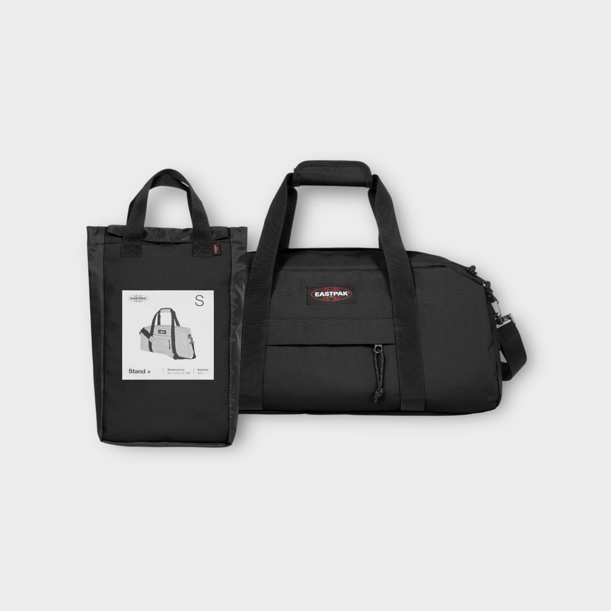 Eastpak Stand + Taske I Sort