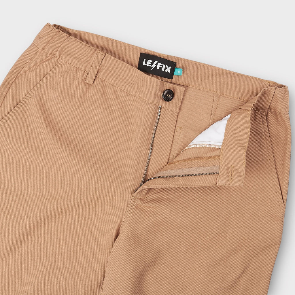 Le Fix Hill Pants I Dark Beige