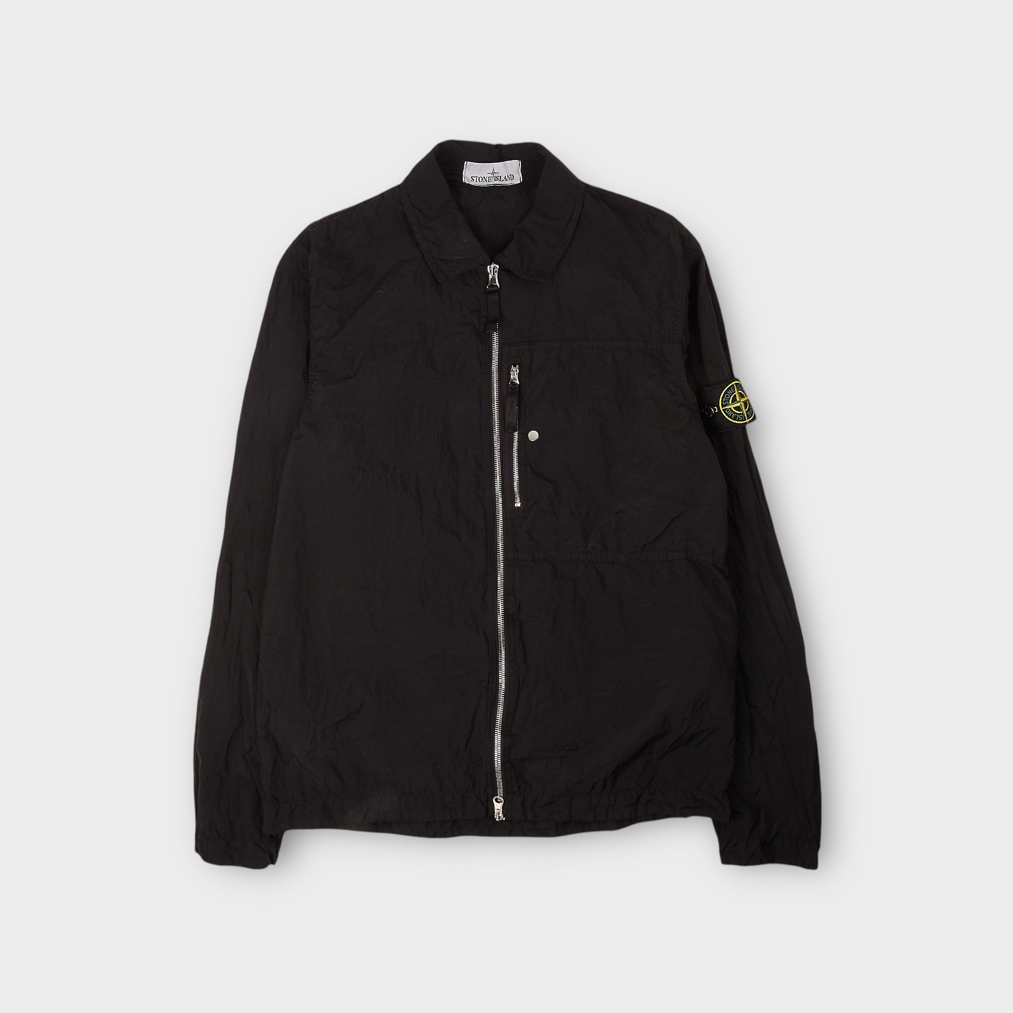 Stone Island K1S151200005S0019 Nylon Overshirt I Sort