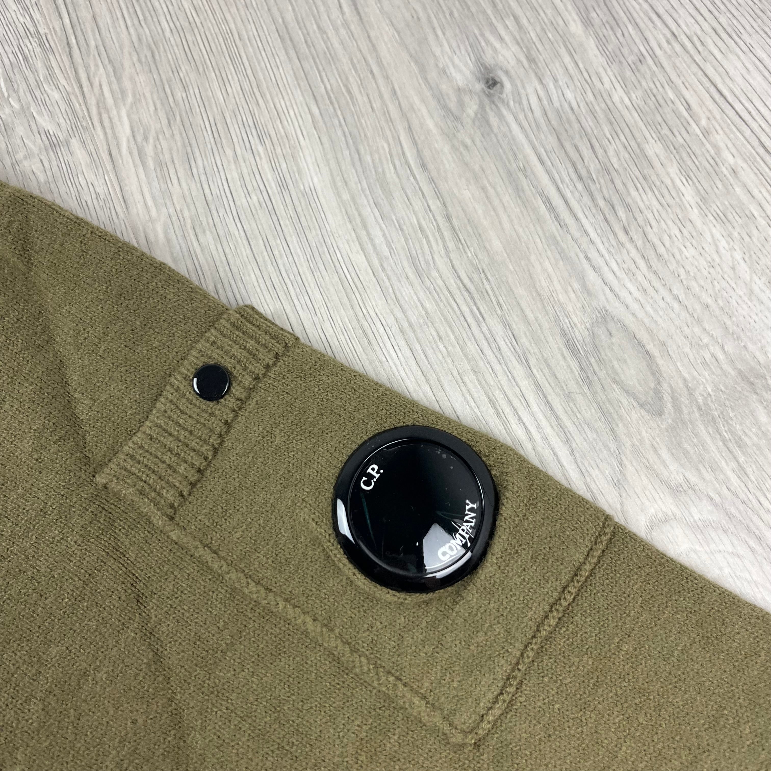 CP Company Knit Hoodie - Capers -Usfansport