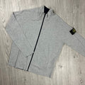 Stone Island Reversible Fleece - Grey/Navy -Usfansport