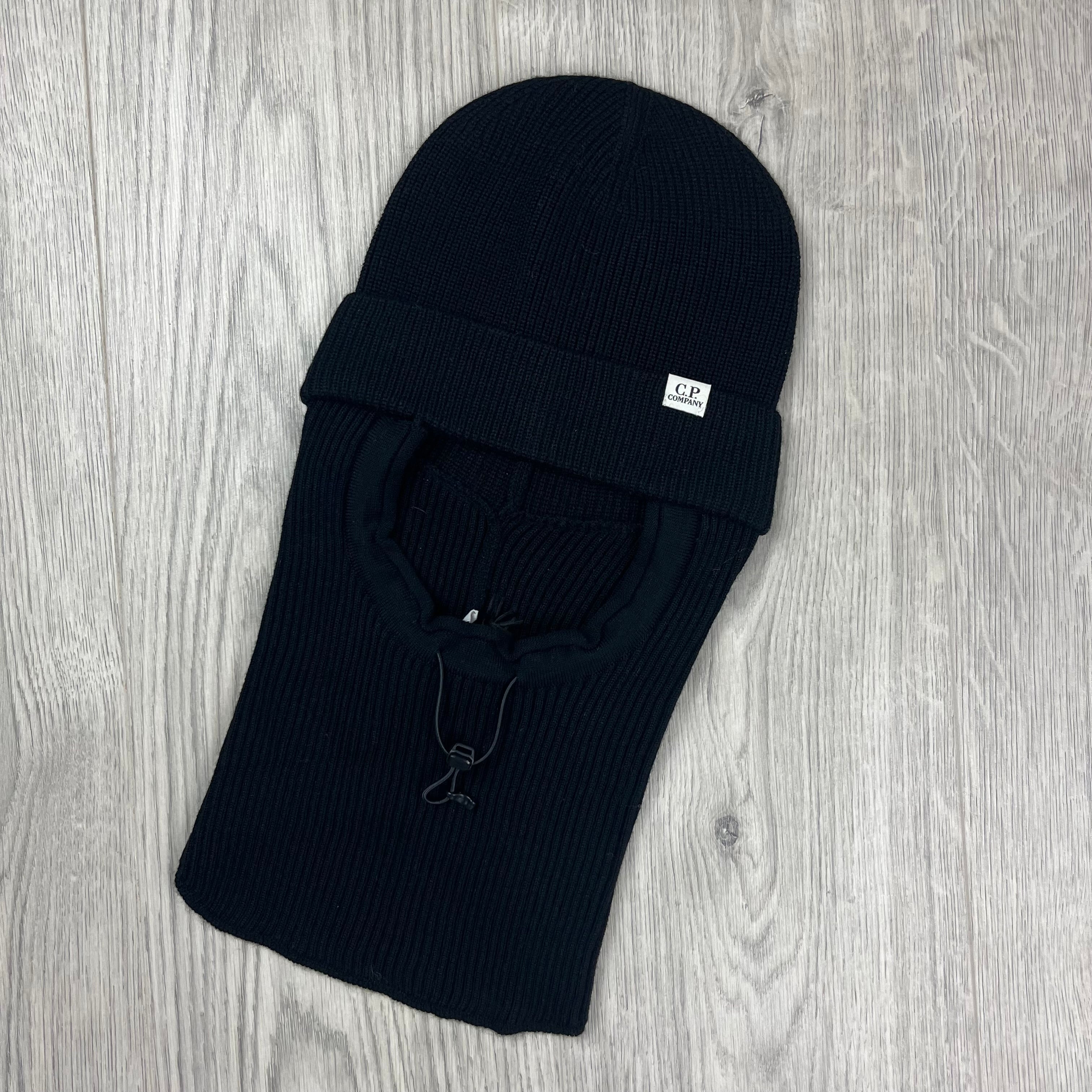 CP Company Ski Mask - Black -Usfansport