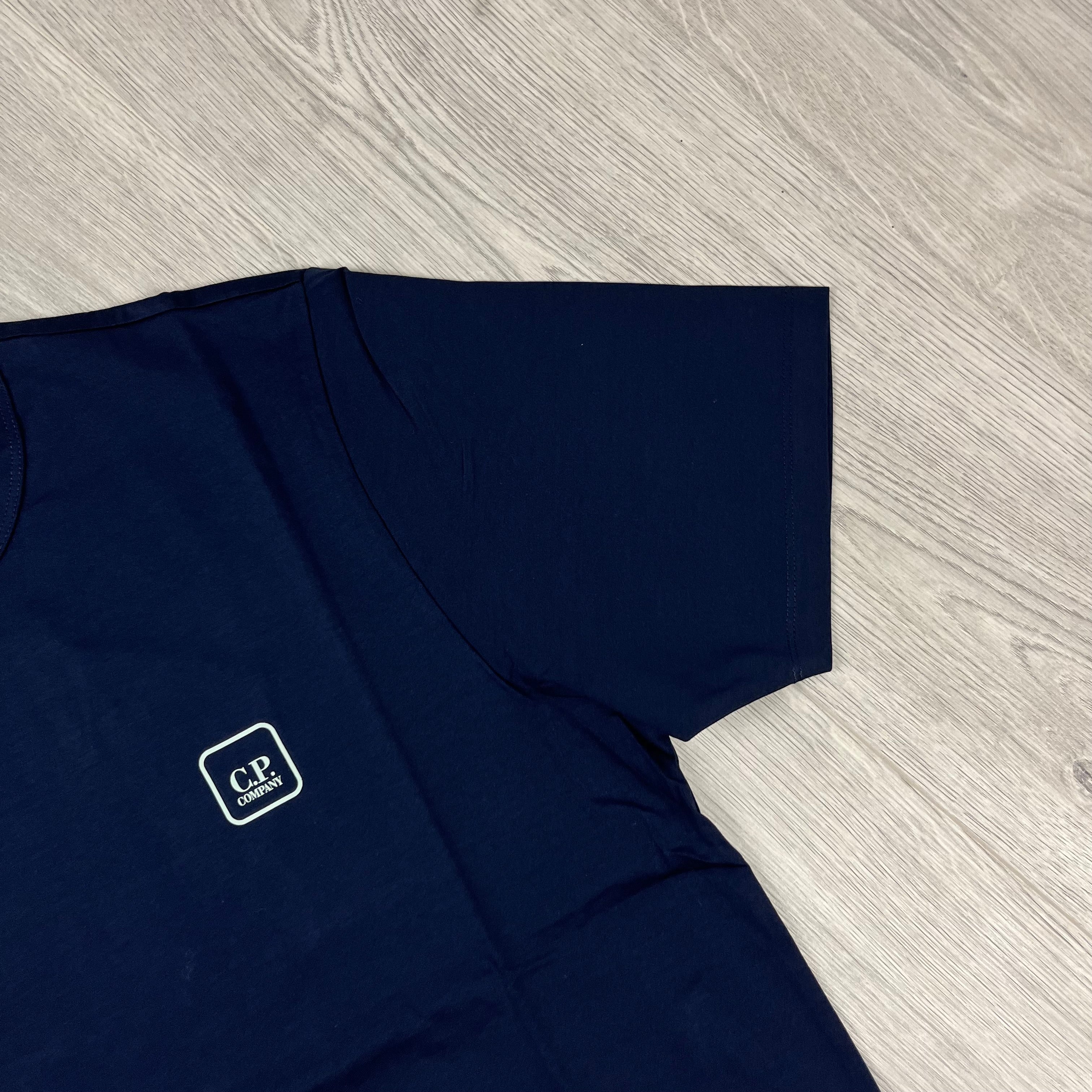 CP Company Metropolis T-Shirt - Navy -Usfansport