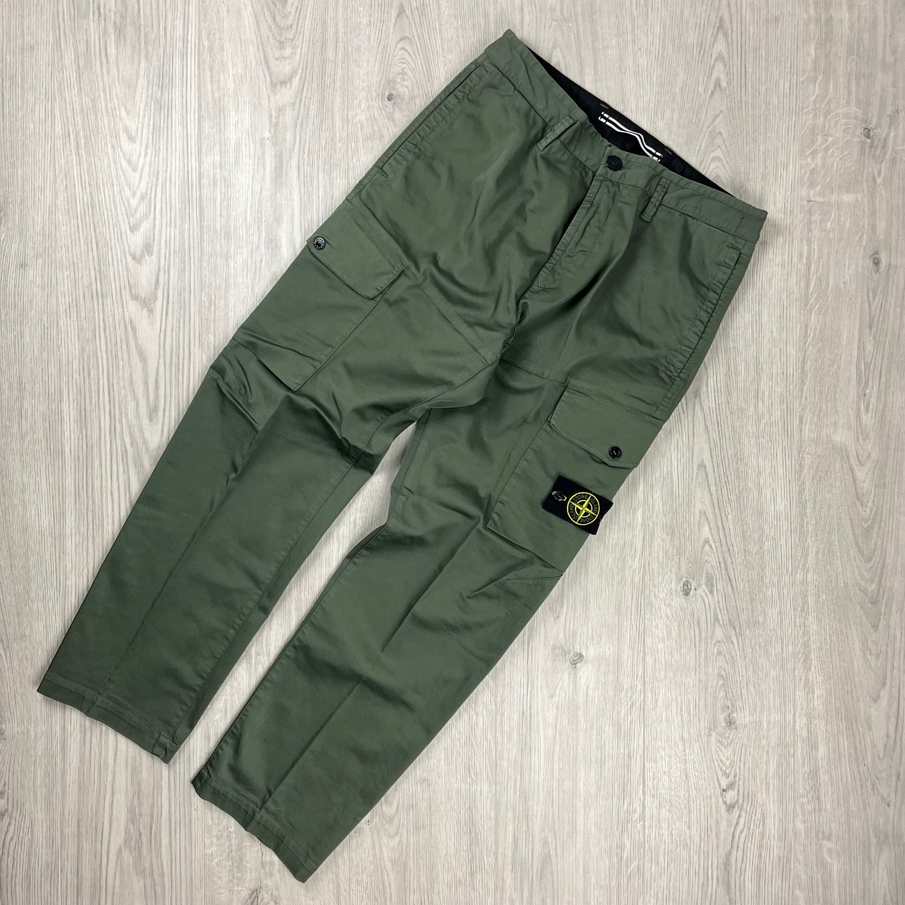 Stone Island Cargo Trousers - Musk -Usfansport